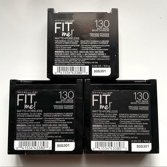 Set of Maybelline Matte + Poreless Powders in 130 Buff Beige - Picture 2 of 3